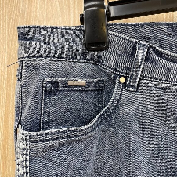 FDJ Embroidered Jeans Size 10 - Picture 2 of 5
